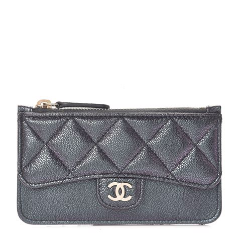 chanel card holder flap|chanel card holder with zipper.